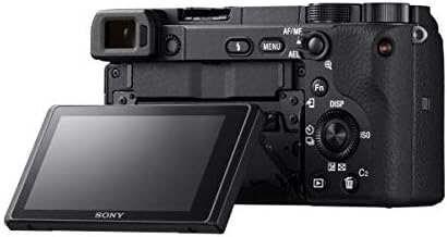 Sony Alpha a6400 Mirrorless Camera: Compact APS-C Interchangeable Lens Digital Camera with Real-Time Eye Auto Focus, 4K Video, Flip Screen & 16-50mm Lens - E Mount Compatible - ILCE-6400L/B, Black