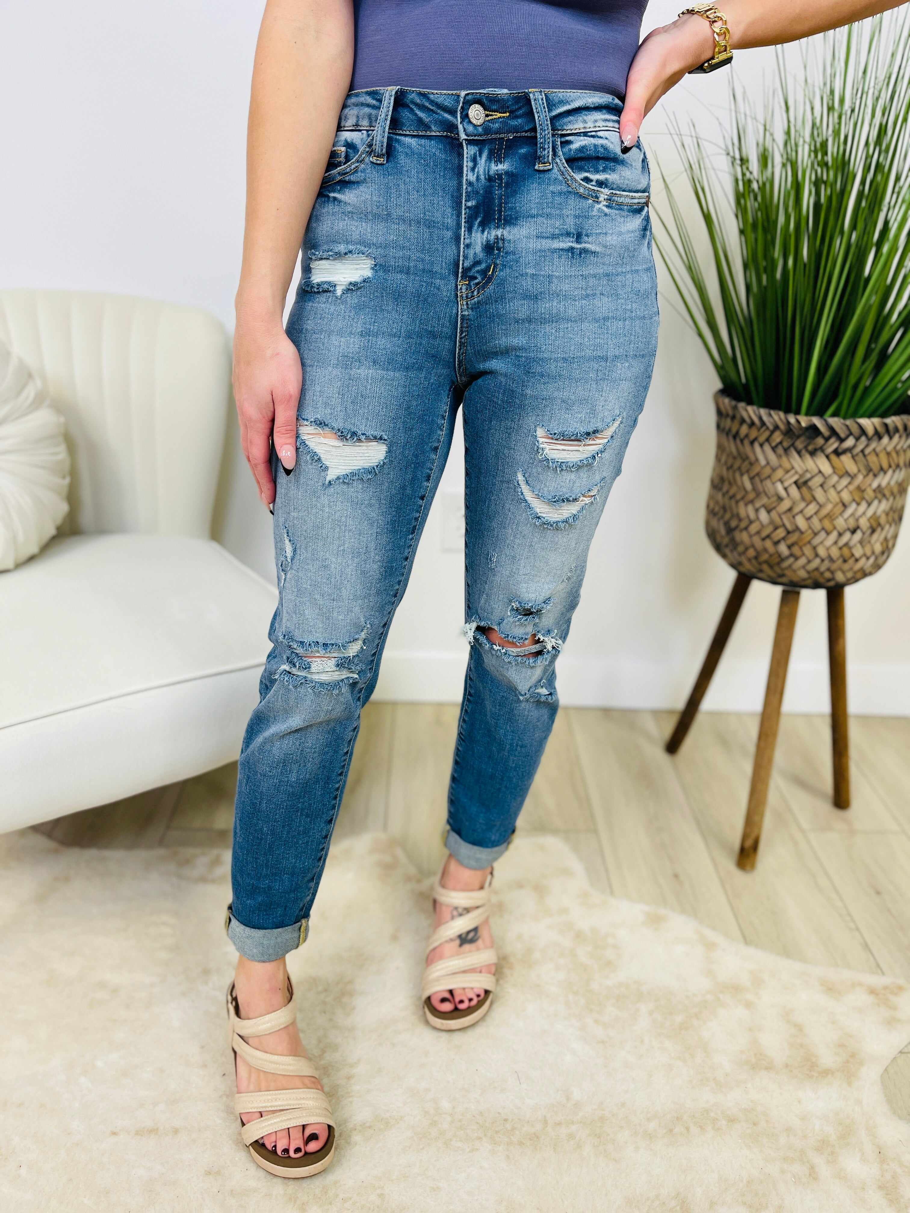 PLUS/REG New Year, New Boyfriend Jeans