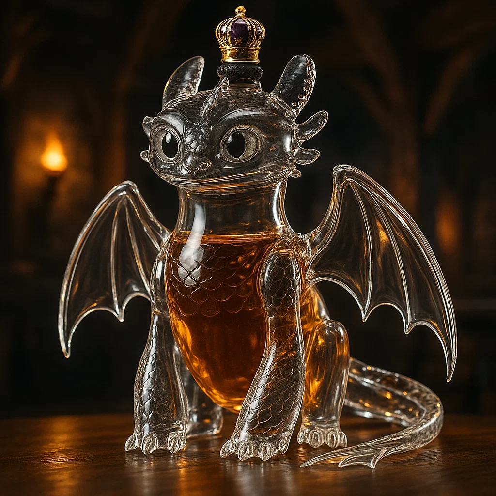 Toothless Whiskey bottle