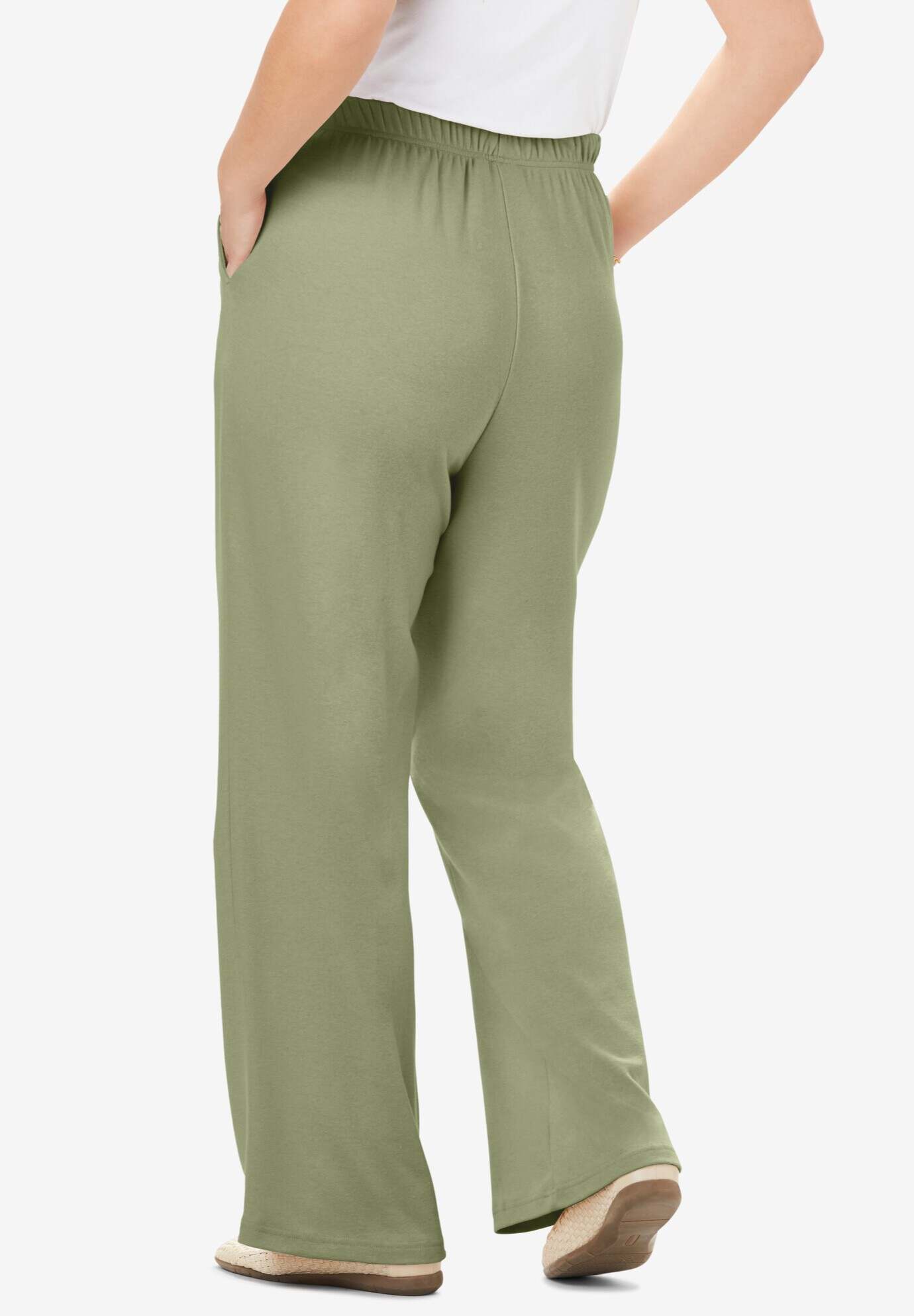 7-Day Knit Wide-Leg Pant