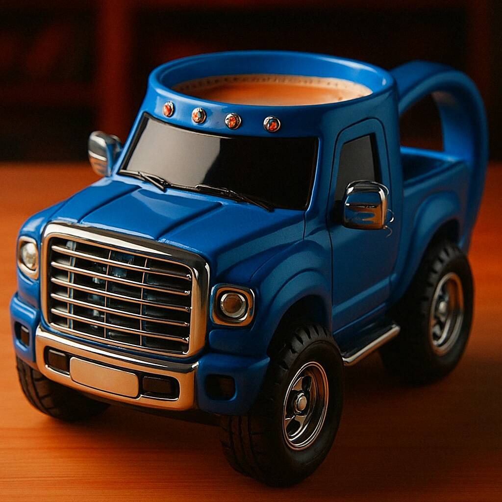 🚗☕Pickup Truck Mug