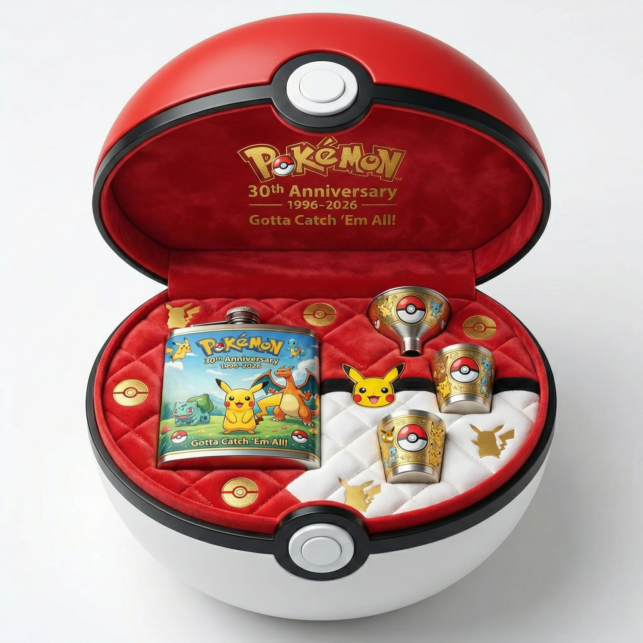 Pokémon 30th Anniversary Flask Gift Set