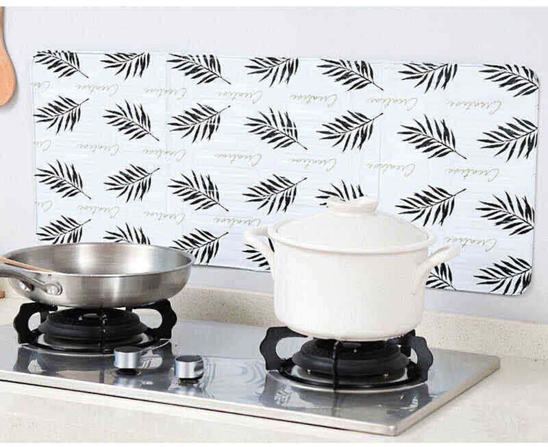 Aluminum Foldable Kitchen Gas Stove Baffle Plate