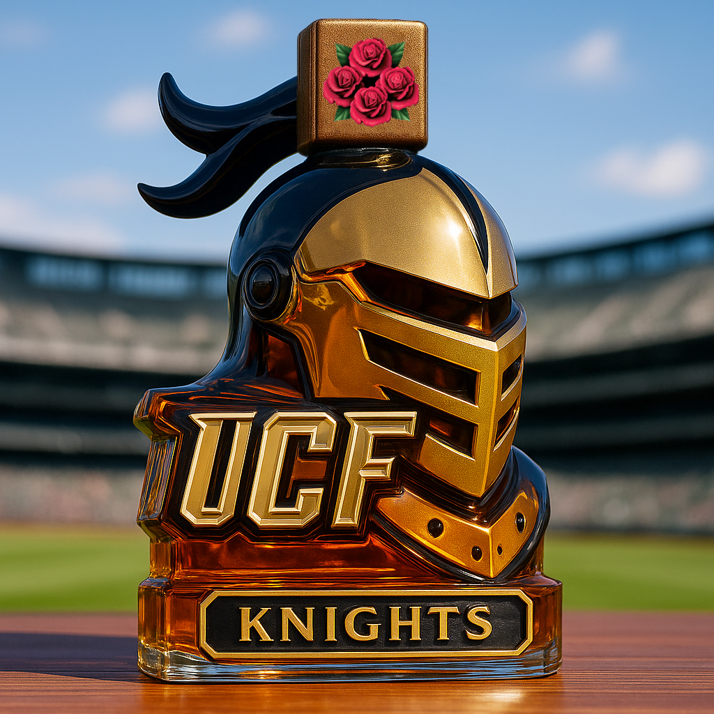 UCF Knights Whiskey Bottle