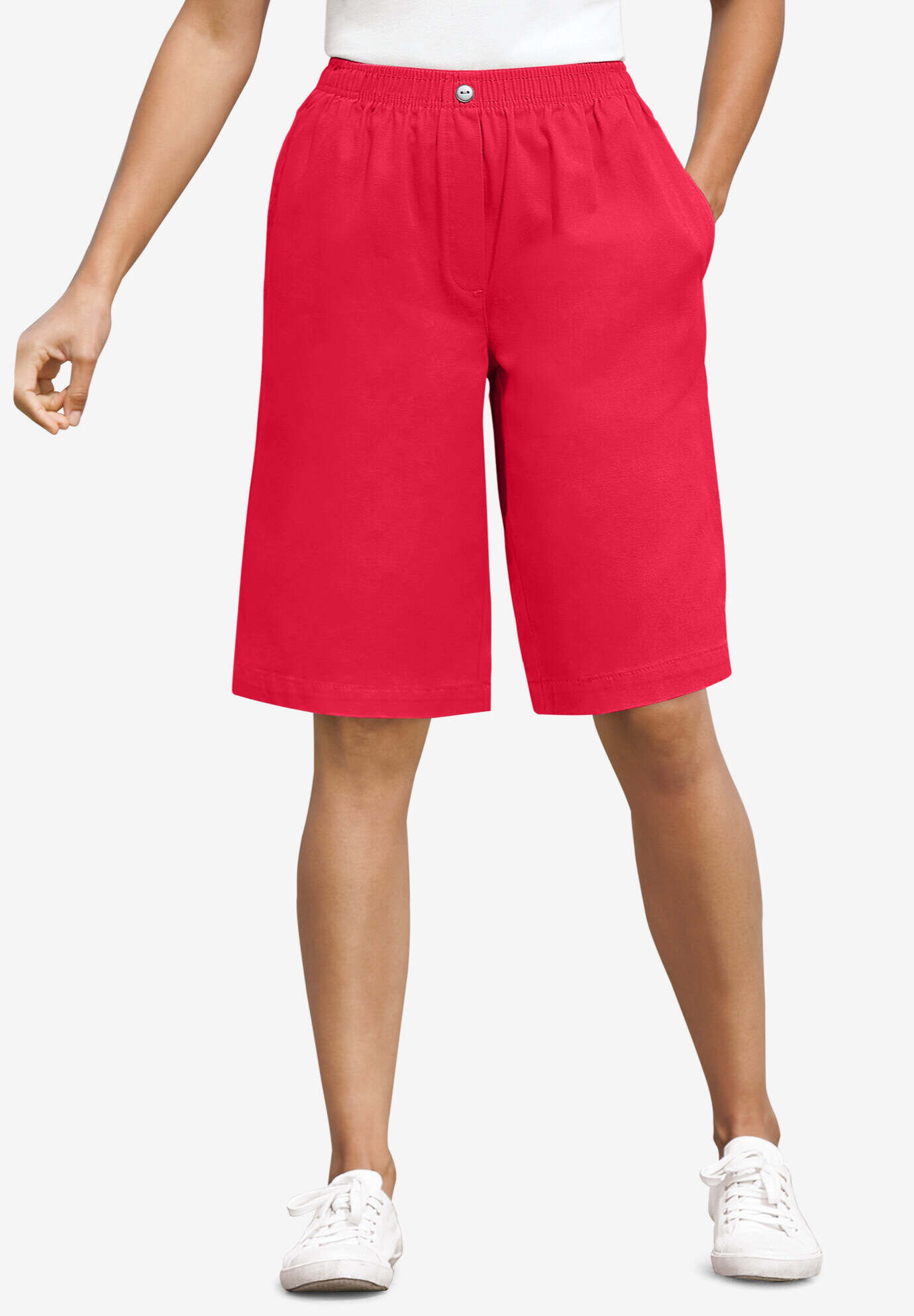 7-Day Elastic-Waist Cotton Short