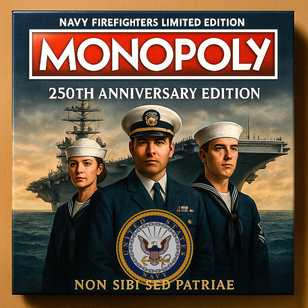 Navy 250th Anniversary Edition Monopoly