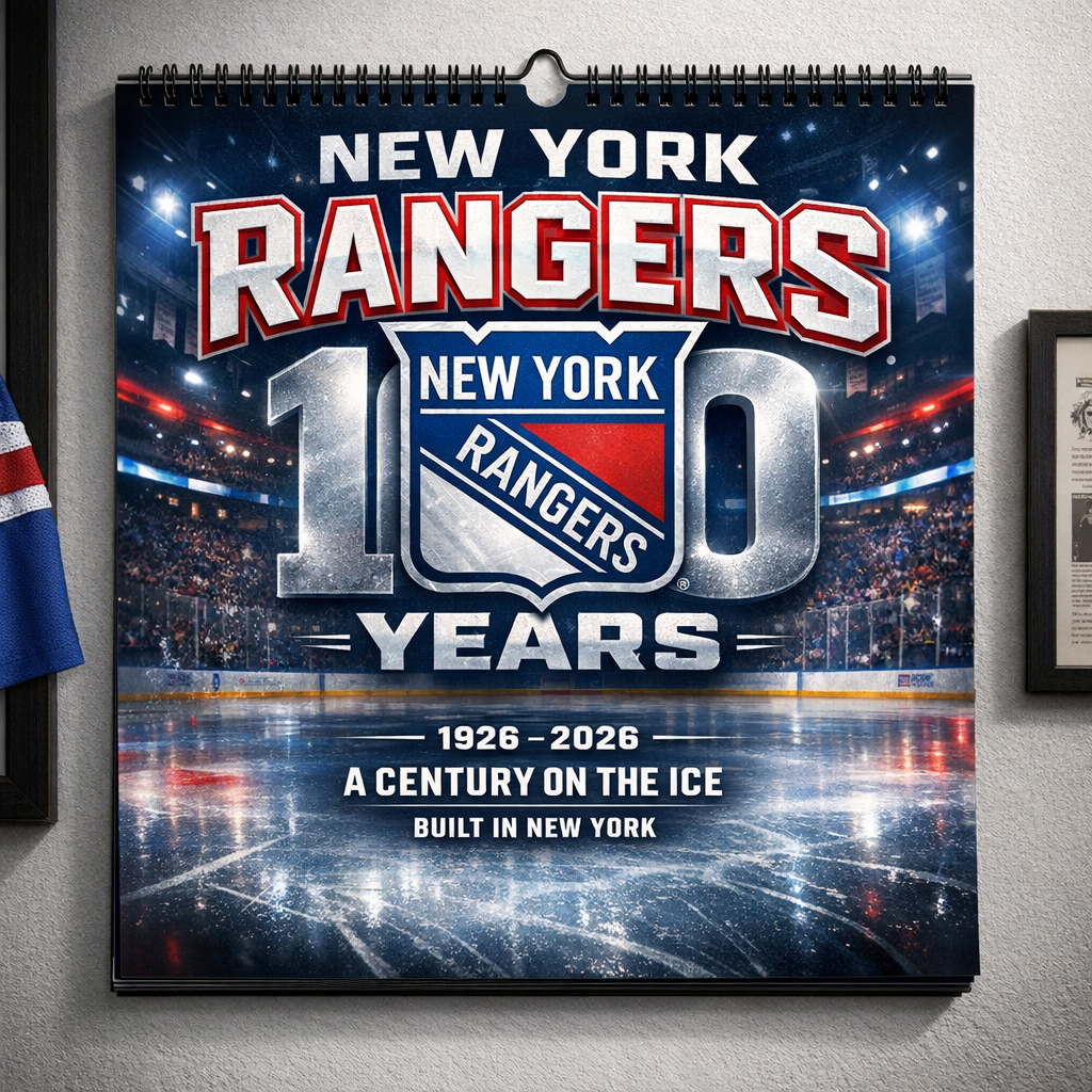 NYR 100th Anniversary Wall Calendar