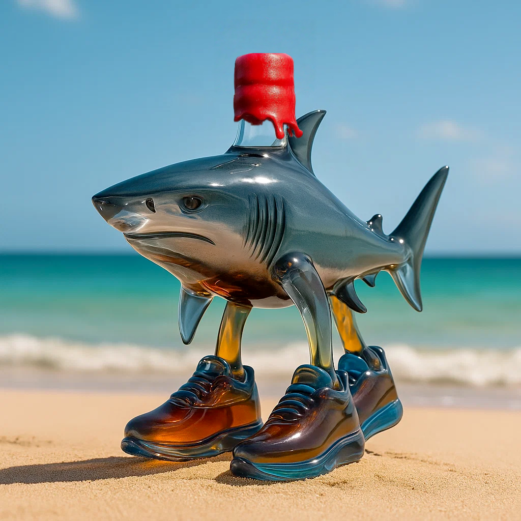 Tralalero Tralala Limited Edition Collector's Whiskey Bottle