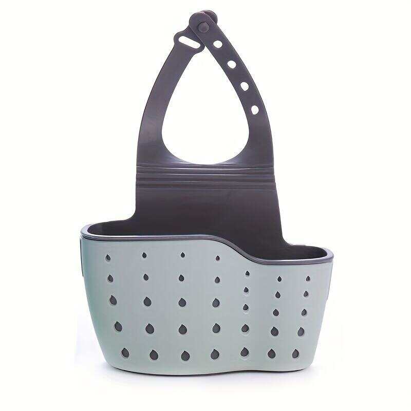1pc Kitchen Sink Hanging Bag - Organize Your Drain, Faucet, and Dish Cloths with this Convenient Storage Solution