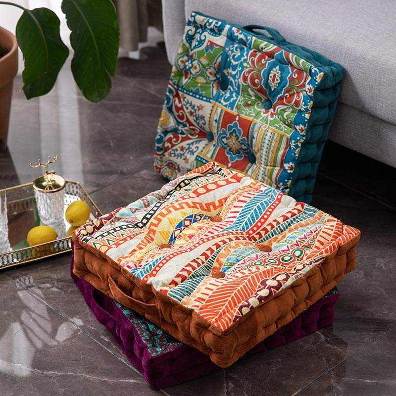 Morocco Style Chair Pad Floor Pillows
