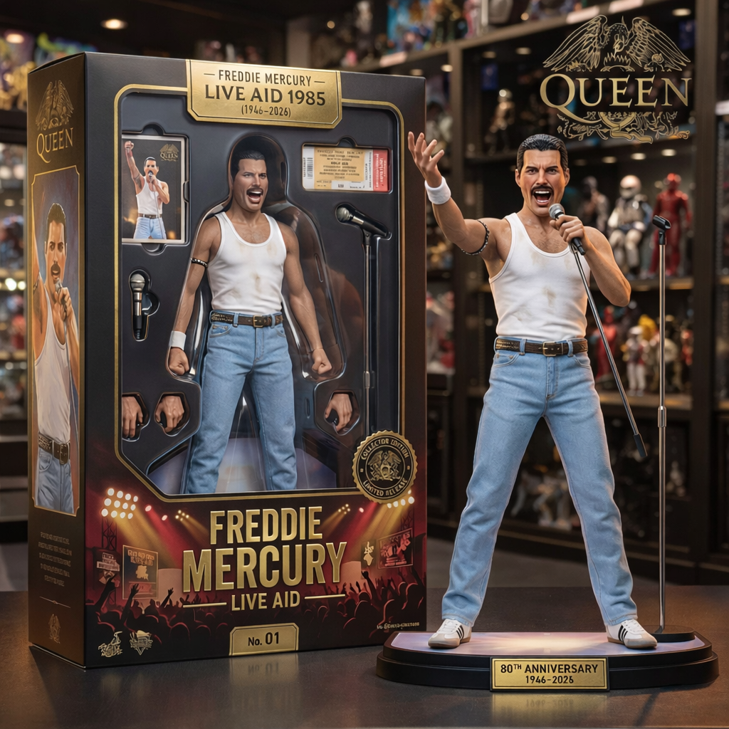 Freddie Mercury 80th Anniversary 1/6 Scale Premium Collector’s Edition Figure