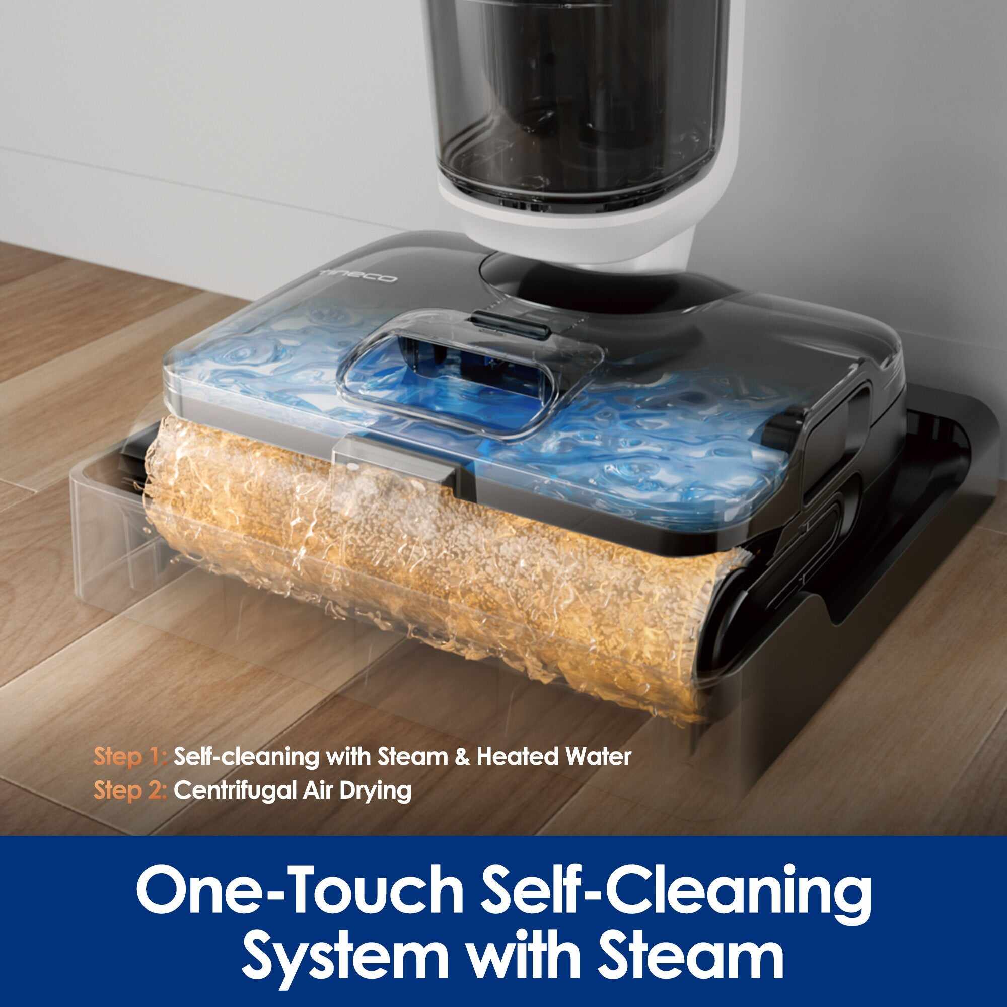 Tineco FLOOR ONE S6 Stretch Steam Wet Dry Vacuum