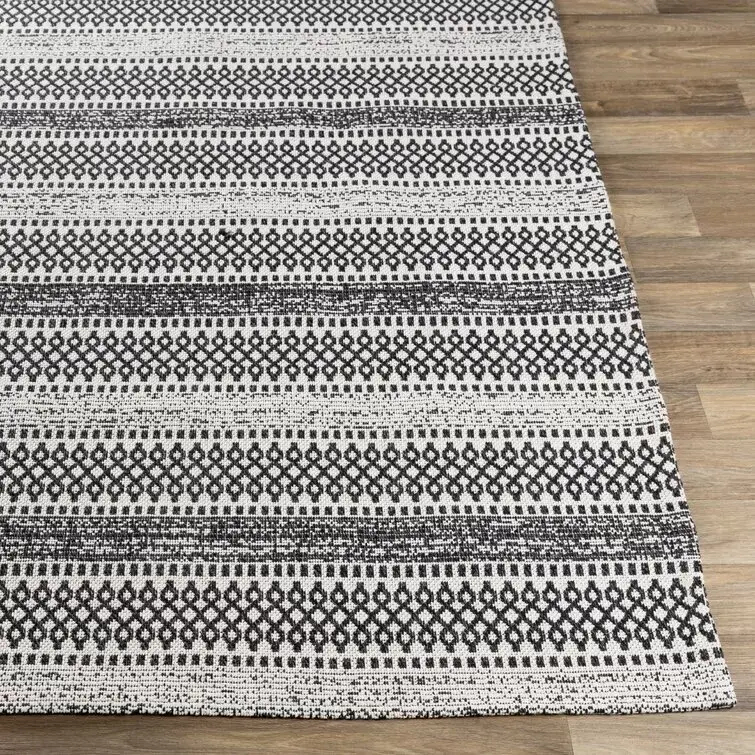 Capen Cotton Navy Blue/Ivory Rug