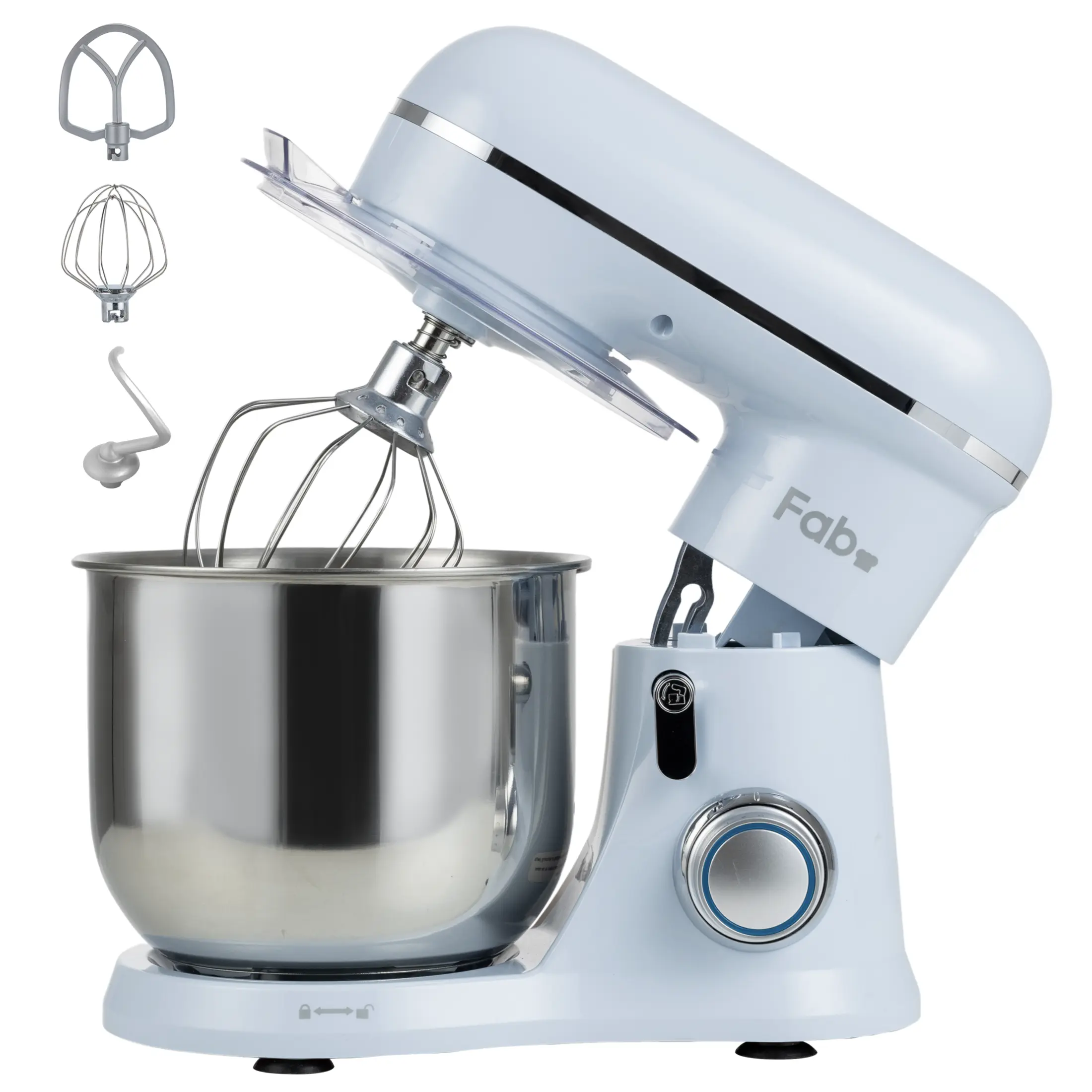3.5QT/6.5QT Stand Mixer, 10-Speed Tilt-Head Electric Stand Mixer, 3-In-1 Kitchen Mixer with Bowl, Dough Hook, Whisk and Beater, Food Mixer for Baking, Cake and Most Home Cooks
