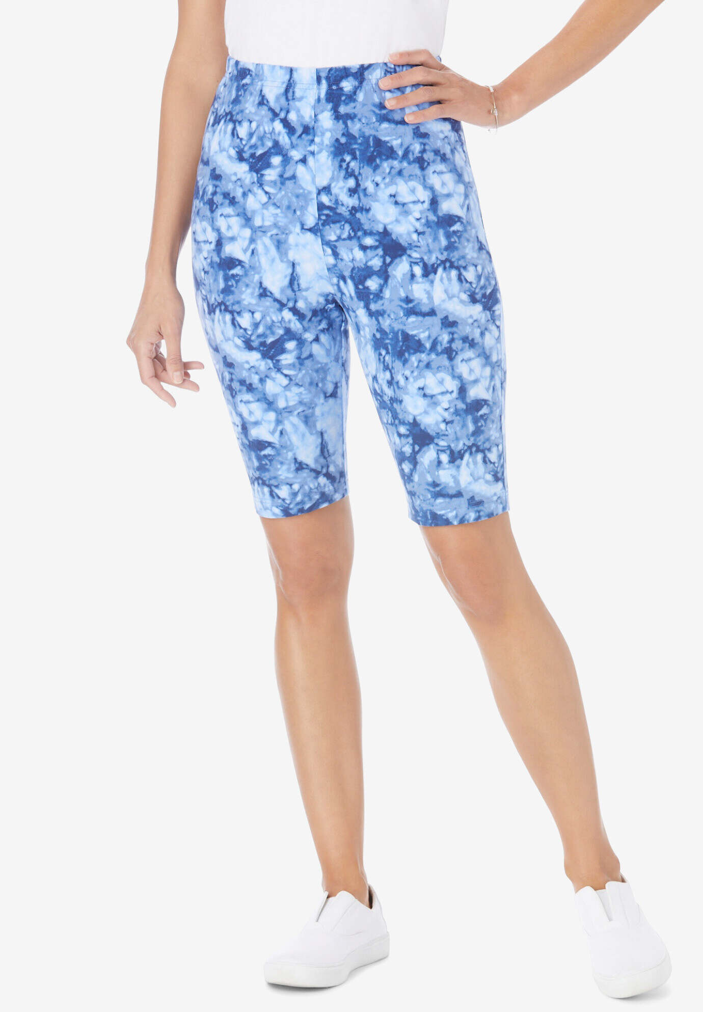 Stretch Cotton Bike Short