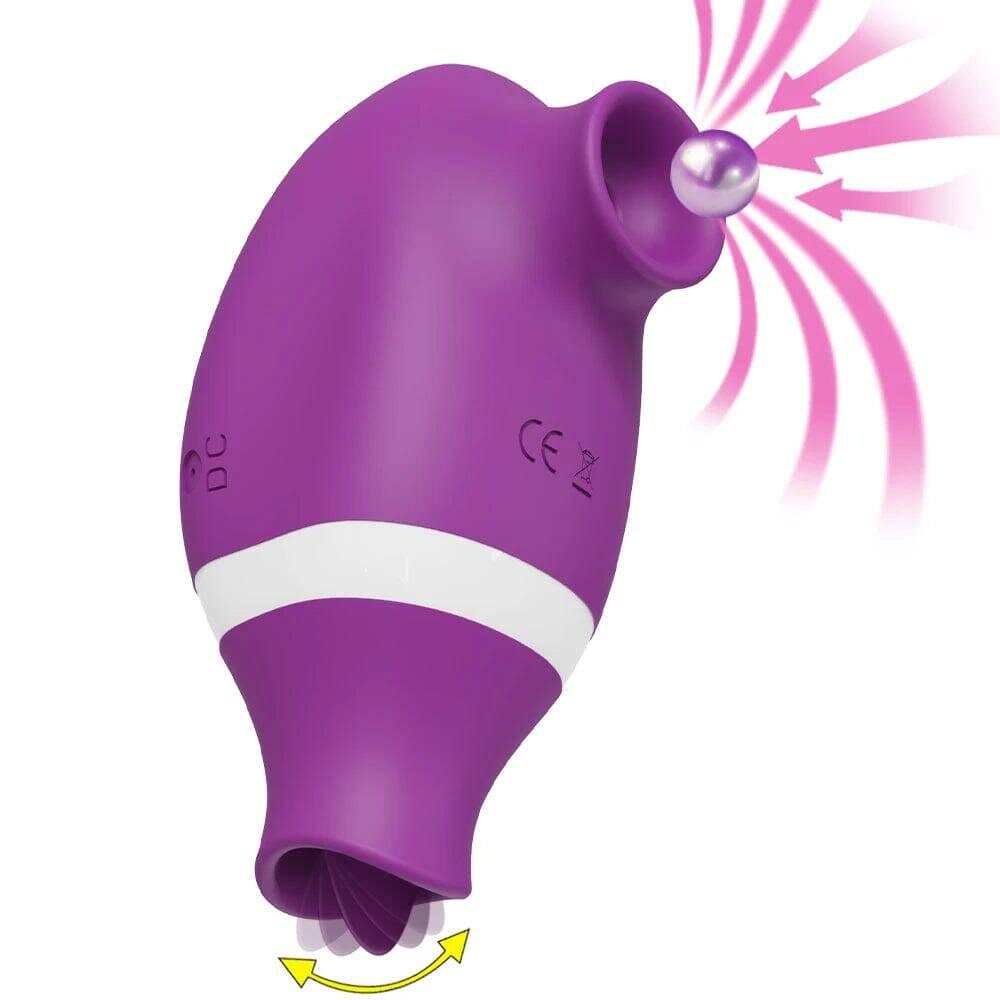 2-in-1 Clitoris Sucking & Vibrating Egg: Powerful Stimulator for Women