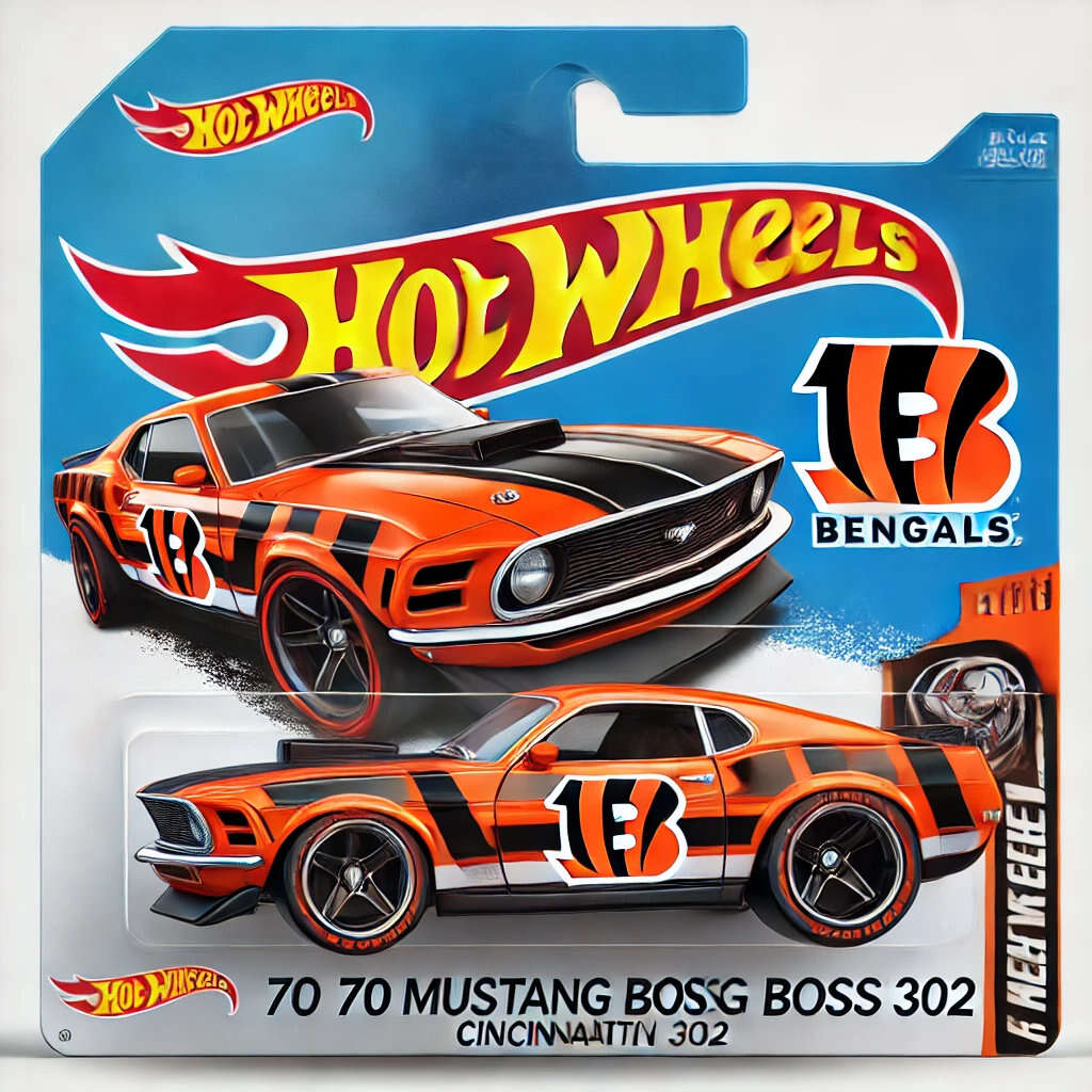 Hot Wheels NFL Team '70 Mustang