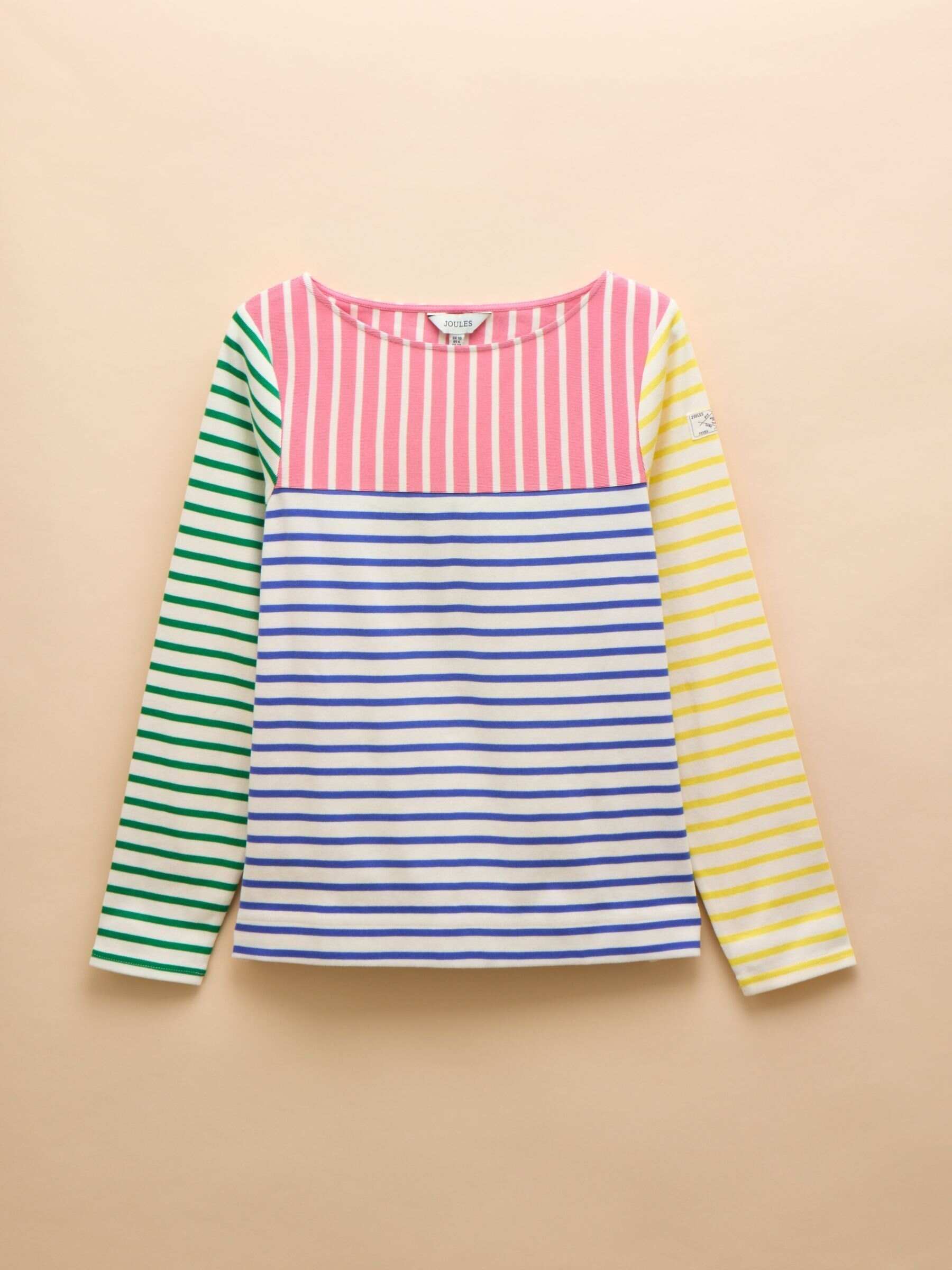 Harbour Multi Boat Neck 100% Cotton Breton Top