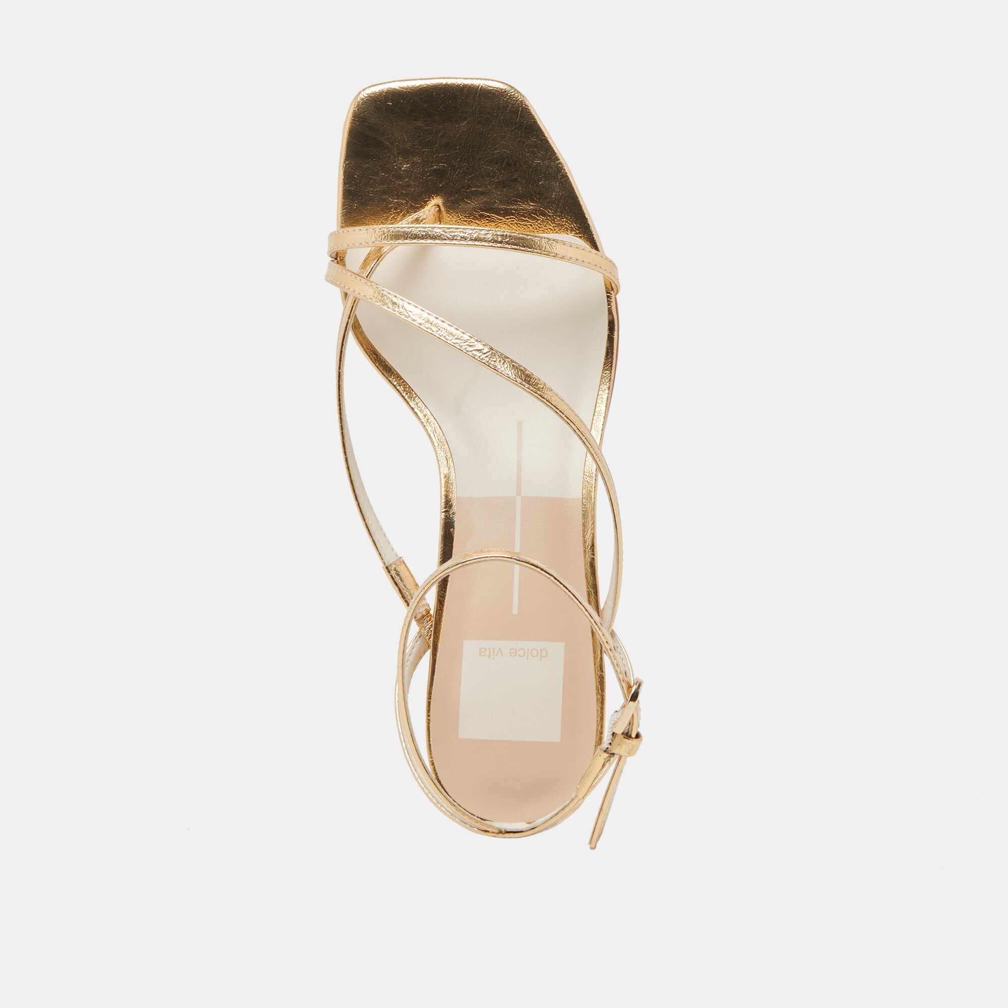 KARLOS WIDE SANDALS GOLD METALLIC STELLA