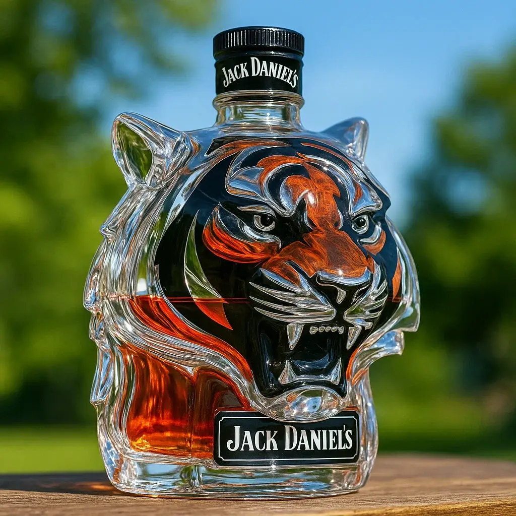 Cincinnati Bengals Whisky Bottle