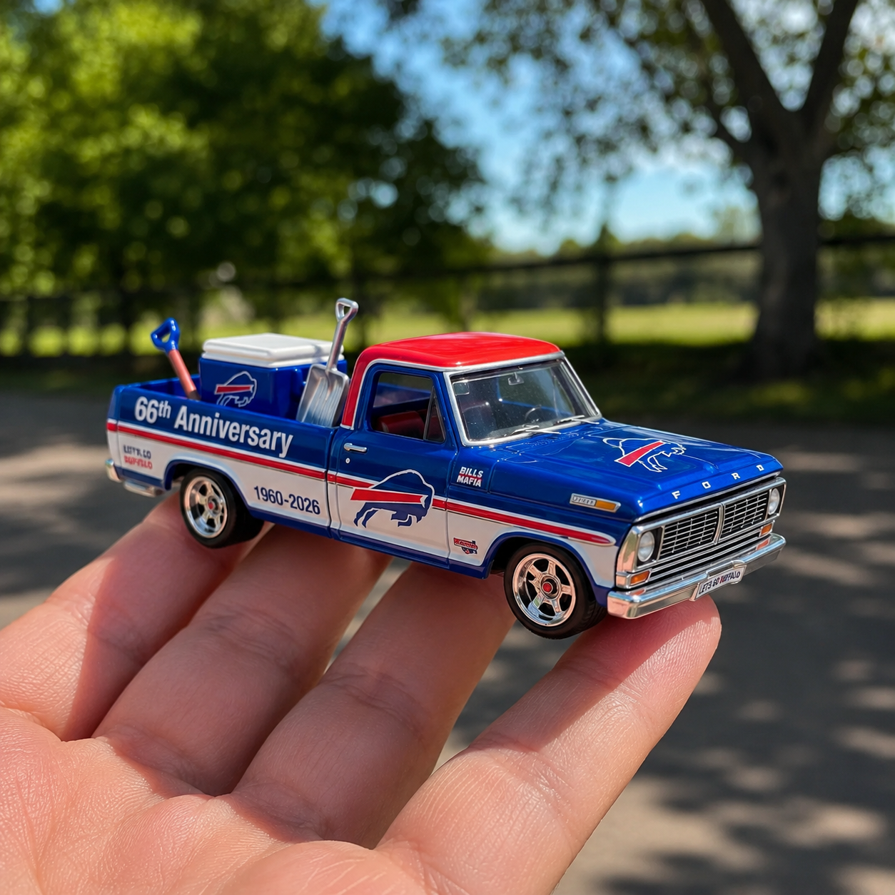 Hot Wheels Buffalo Bill 66th Anniversary FORD F-100 Model