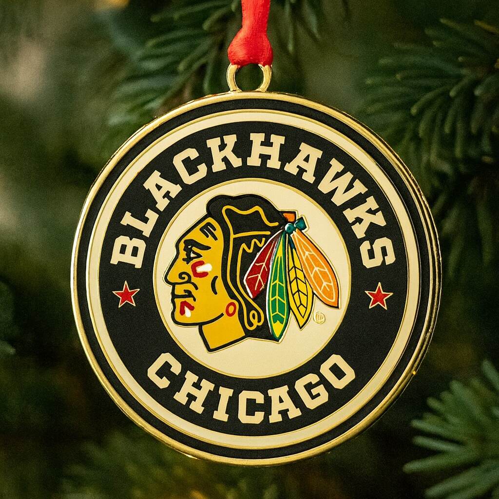 Chicago Blackhawks 100th Anniversary Series Ornaments