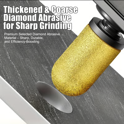 ⚡🛠️ Polishing and Grinding Heads - Rust-Resistant Arc Grinder