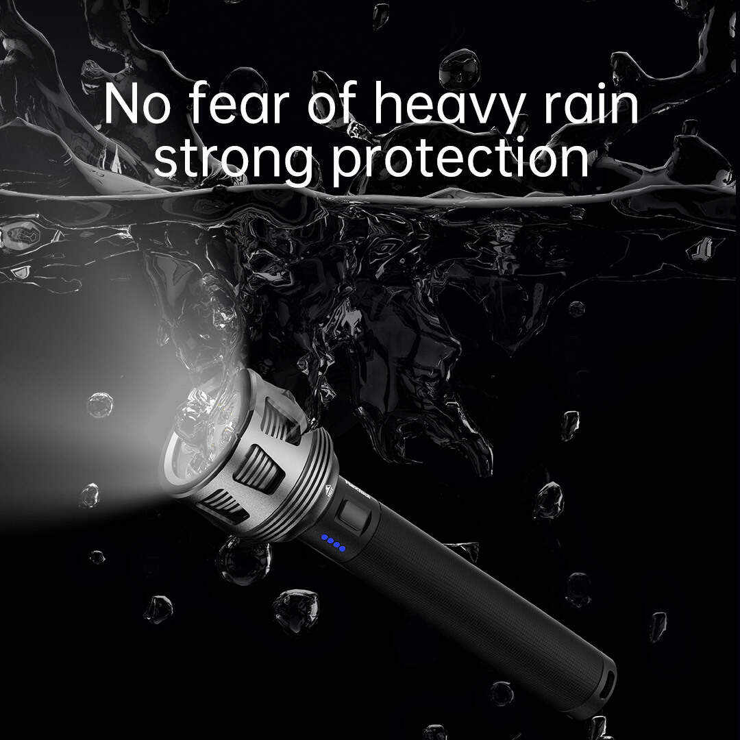 NexTool Portable LED Search Flashlight With Strap Design, Type-C Rechargeable, Water-resistant 10000mAh/120 Hours For Emergency