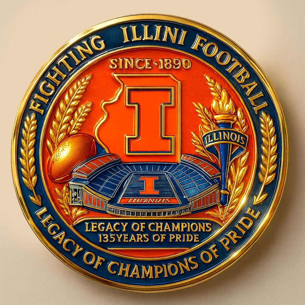 University of Illinois 135th Anniversary Commemorative Coin