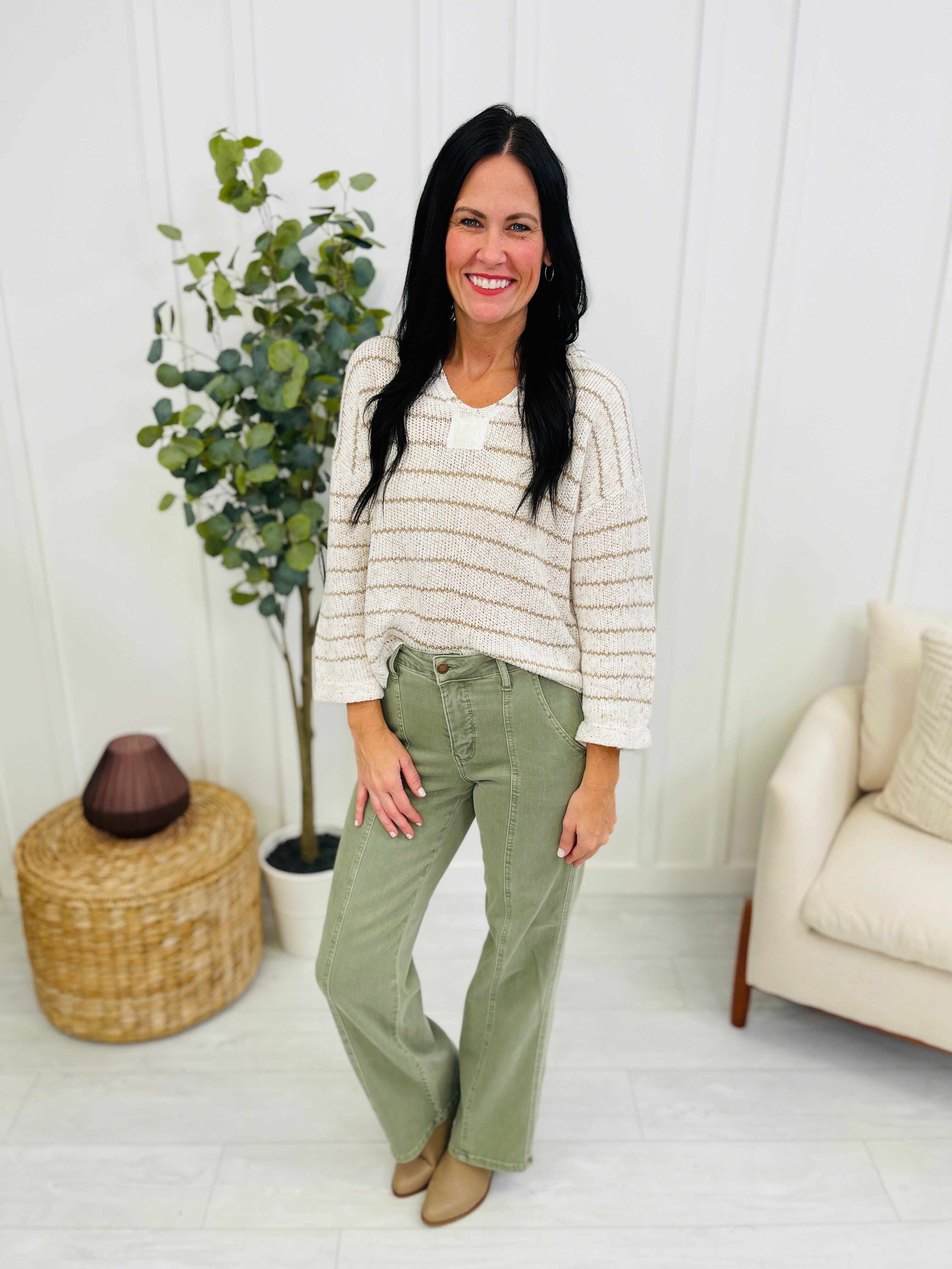 PLUS/REG Center Sage Straight Leg Jeans