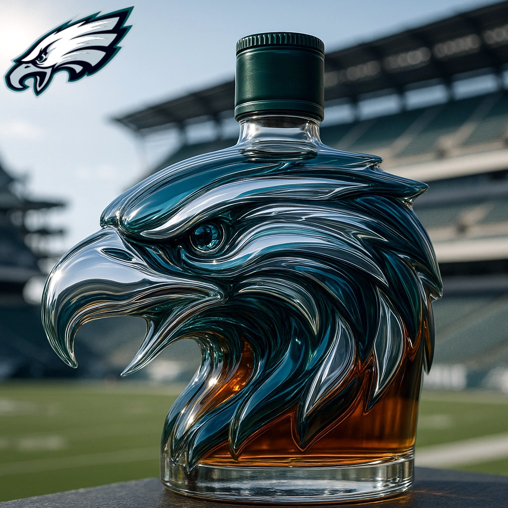 Philadelphia Eagles Limited Edition Whisky Bottle