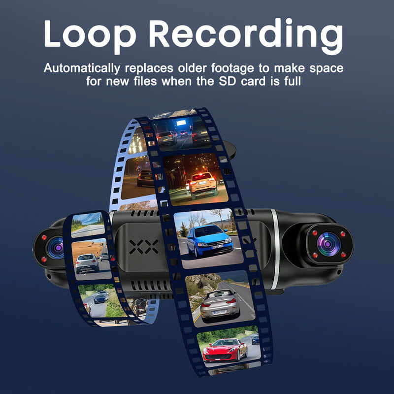 5 Channel 360° Dash Camera with WiFi