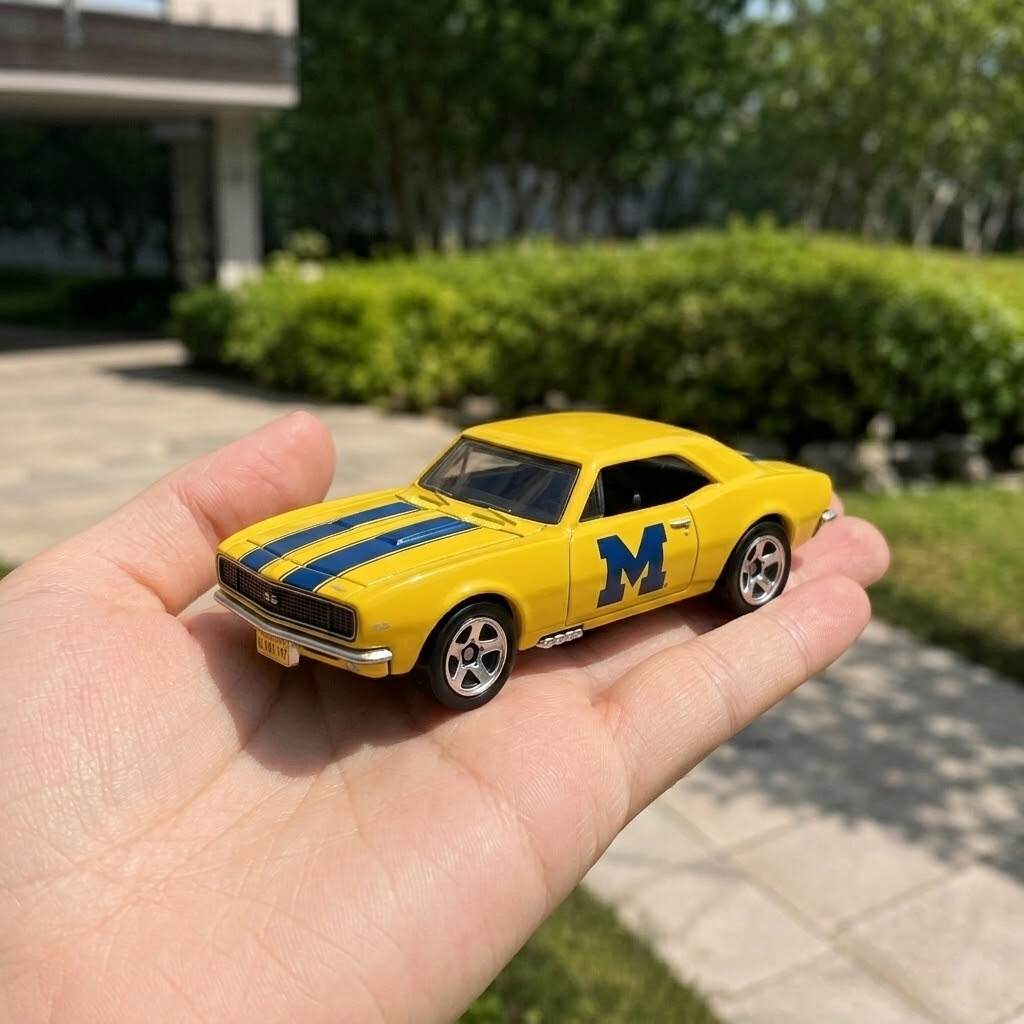Hot Wheels Michigan Wolverines 147th Anniversary Chevrolet Camaro