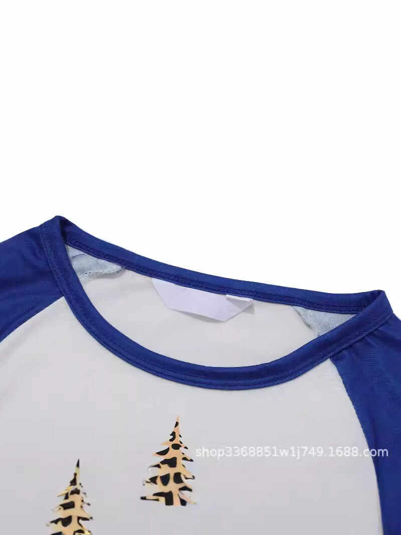 2024 Plaid Christmas Tree Pajamas Family Pajama Set