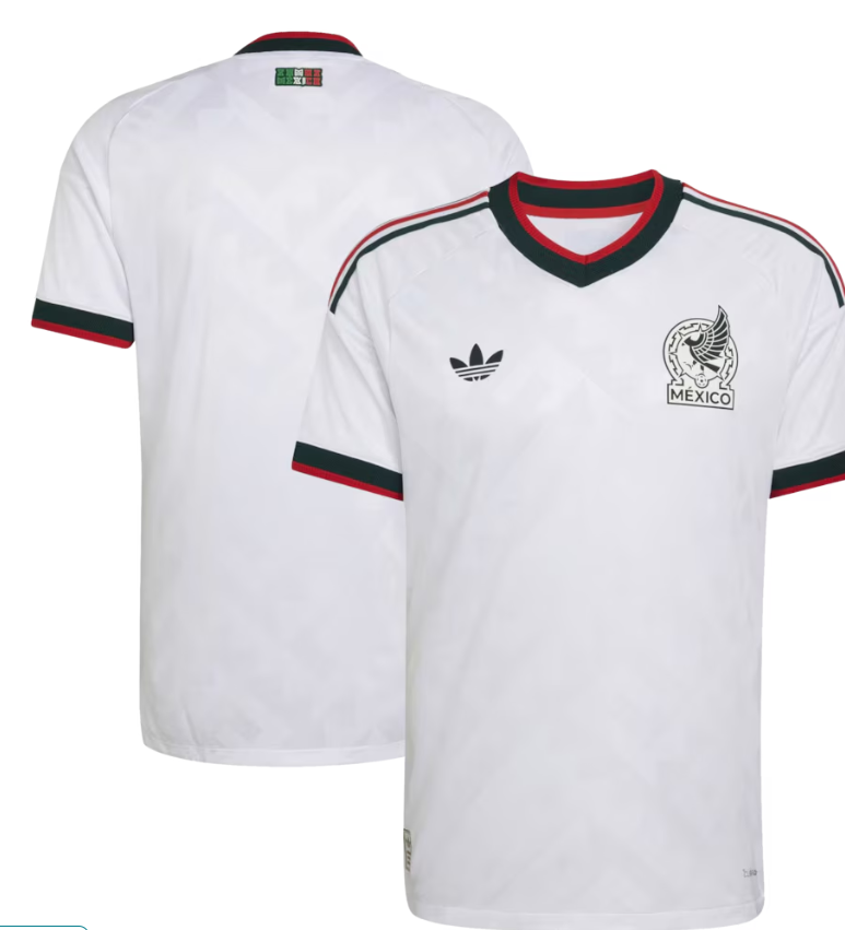 Mexico National Team adidas 2026 Away On-Field Authentic Jersey - White