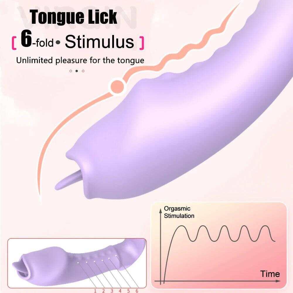 PASSION PULSE ADULT 3-in-1 Dildo Rabbit Wireless Remote Vibrator