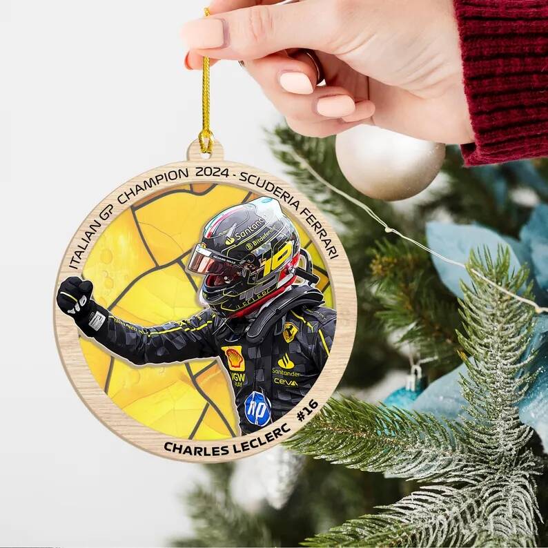 Formula 1 Racing Christmas Ornament | F1 Tree Decor