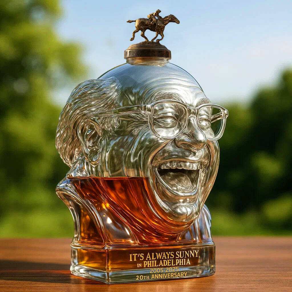 Frank Reynolds Whiskey Bottle-Celebrating the 20th anniversary of It's Always Sunny in Philadelphia