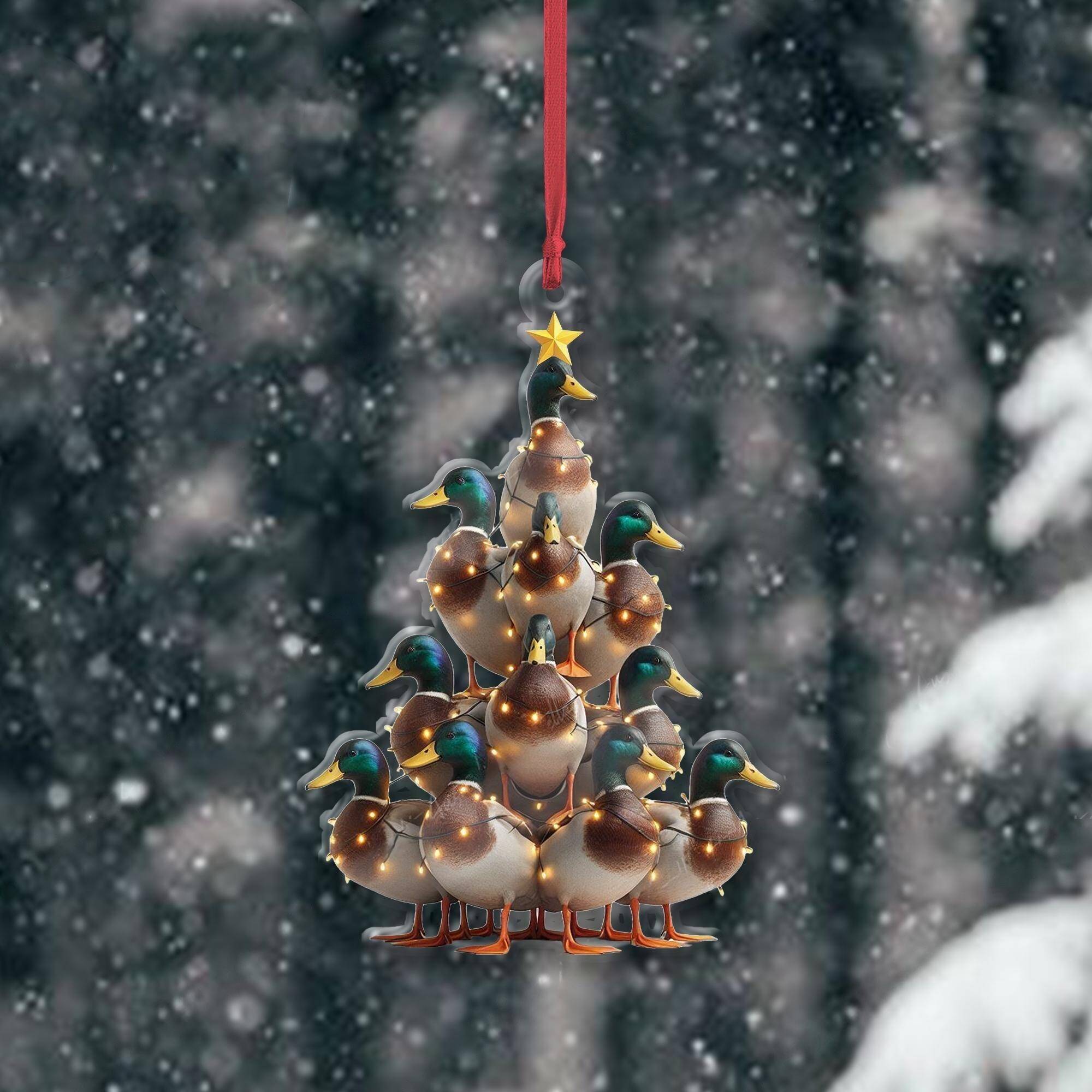 🦆🎄Duck Christmas Tree Ornaments | Hunt Gift🎁