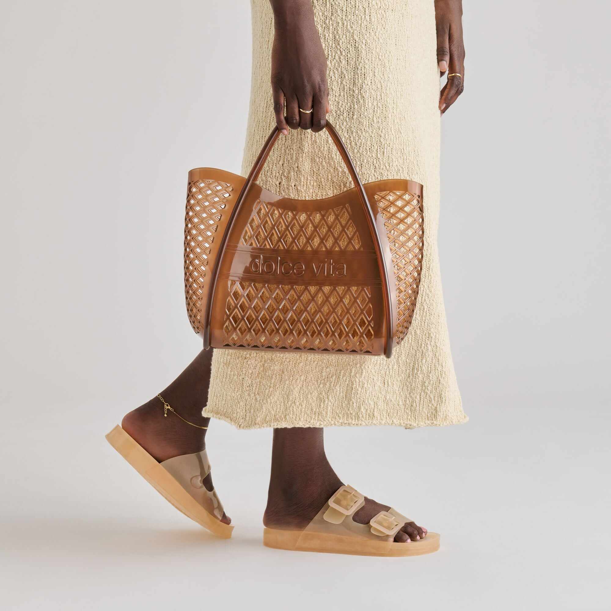 JULIO SANDALS PRALINE VINYL