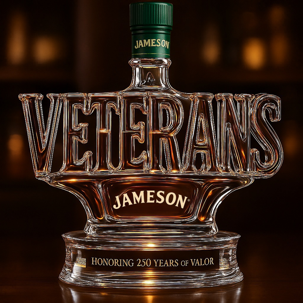 VETERANS Whiskey Bottle