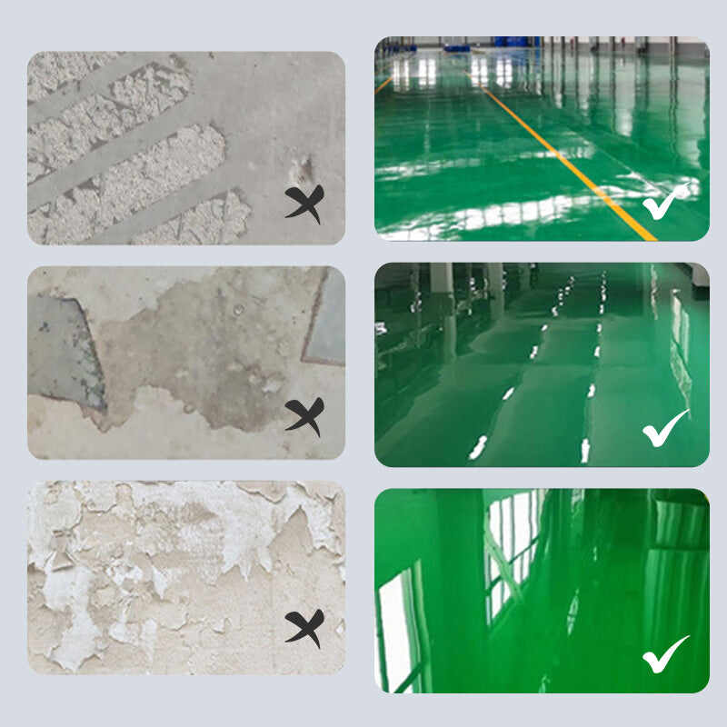 Quick-Drying Waterproof and Corrosion-Resistant Floor Paint Set