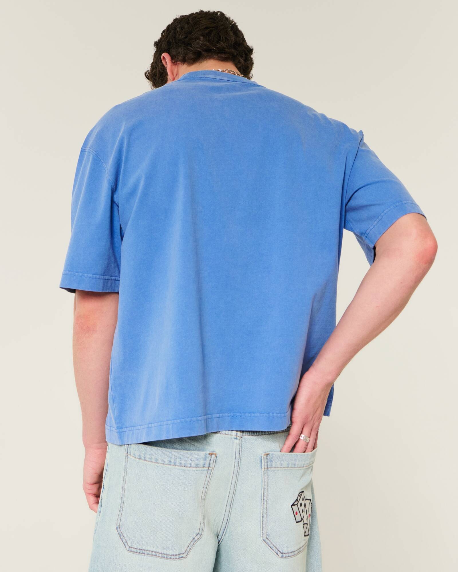 Boxy Heavyweight Crop Crew T-Shirt