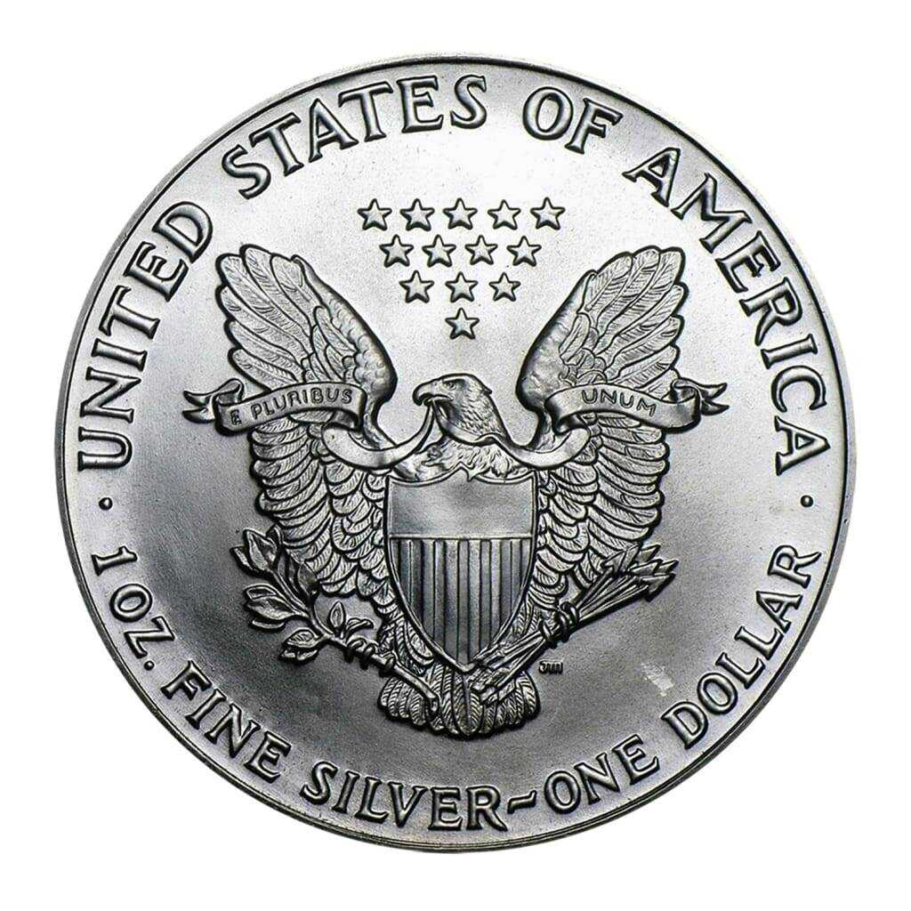 1987 $1 American Silver Eagle MS69 PCGS