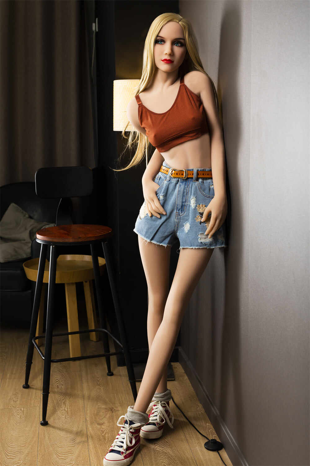 6YE Chipo 5ft45 / 166cm #16 Head TPE Adult Slim Blonde Sex Doll