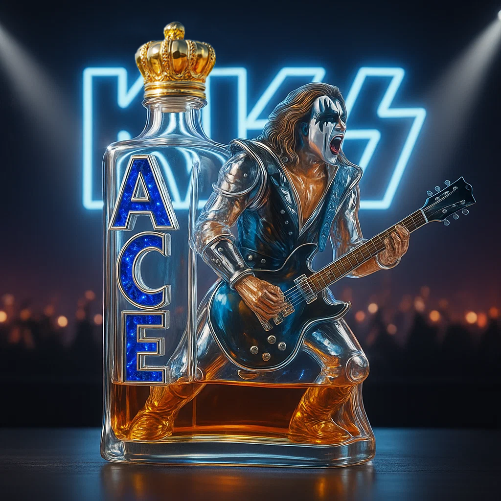 Ace Frehley Commemorative Bottle
