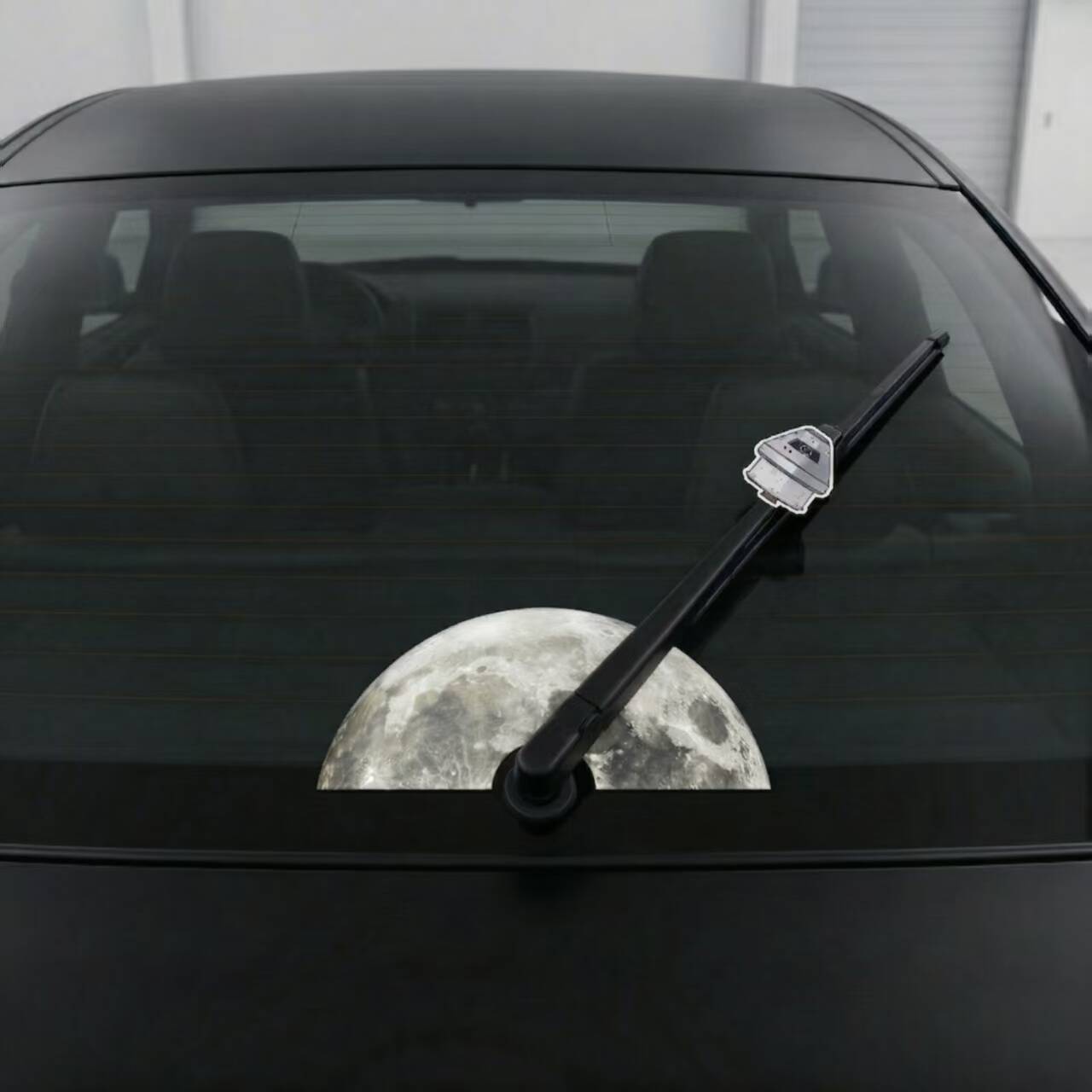 🌕 Artemis Moon Mission: Interactive Wiper Decal – Orbit the Moon! 🚀