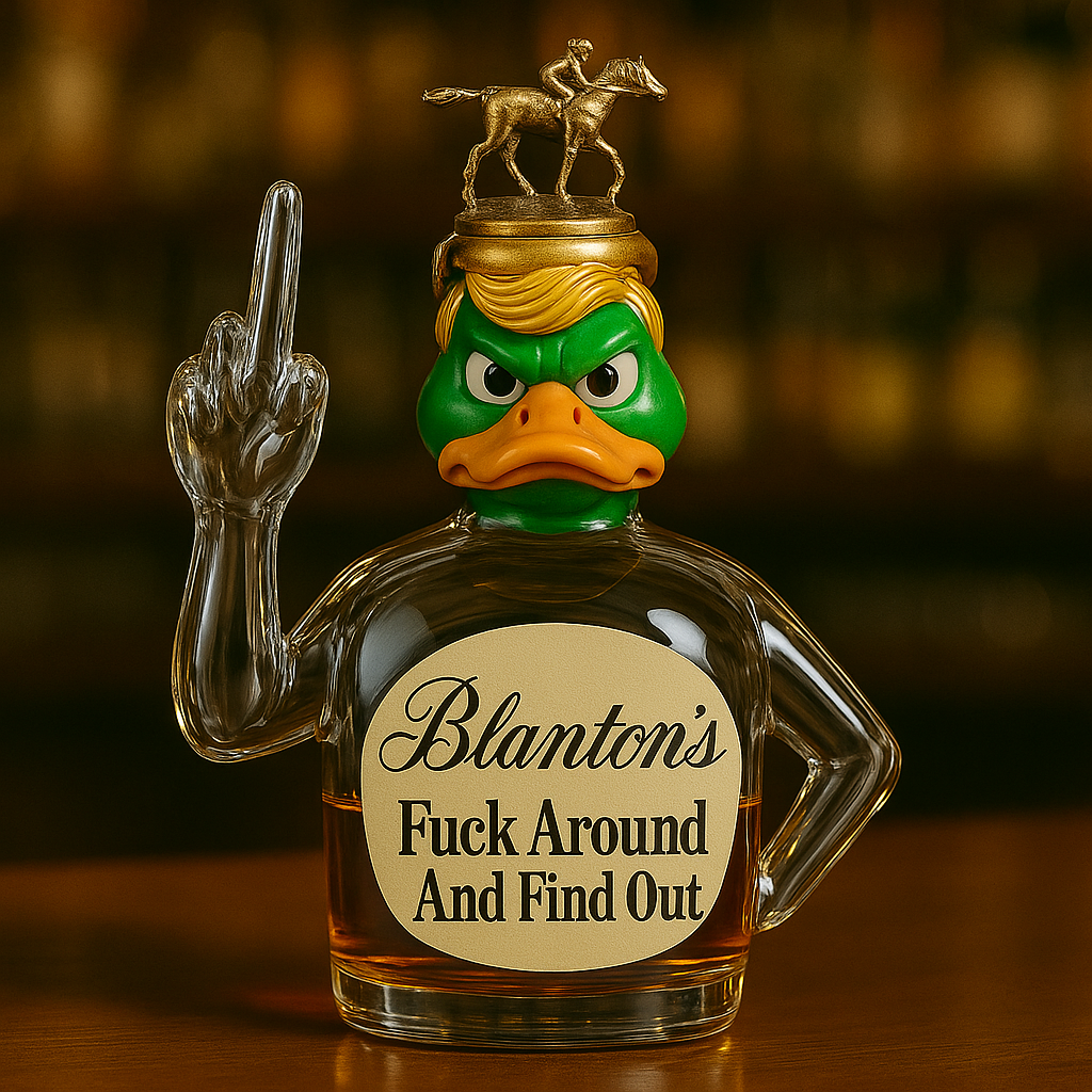Commander Quack Whisky Bottle——The Last Word