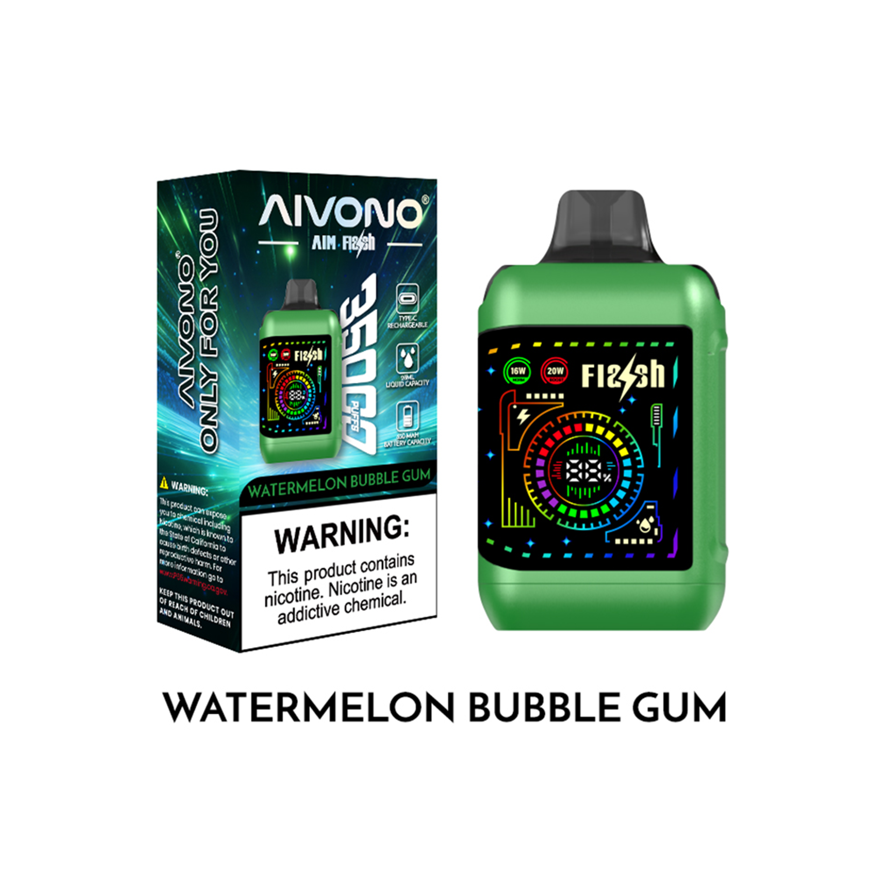 AIVONO FLASH 35000 Puffs Disposable Vape