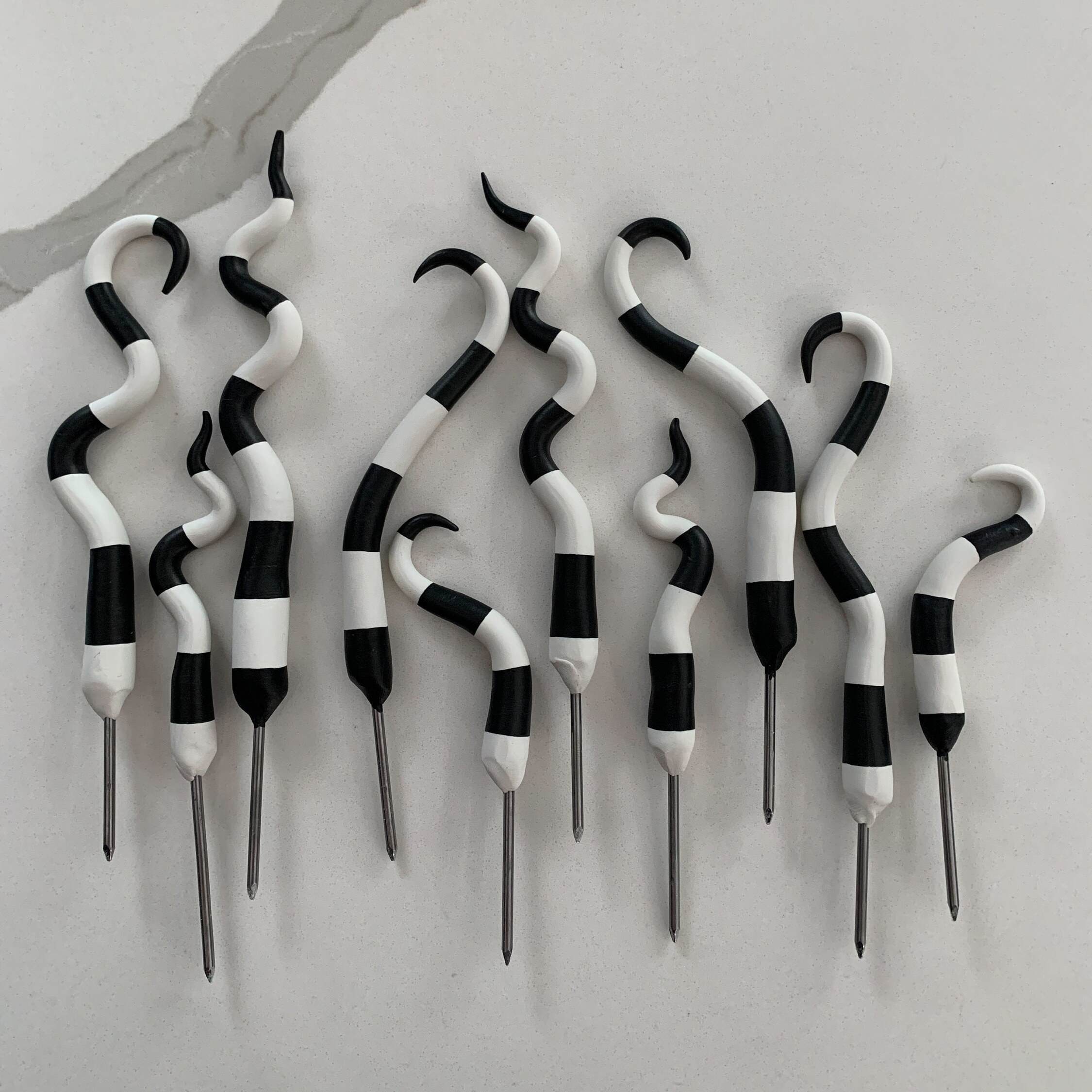 Beetlejuice Sandworm Tails Plant Decoration